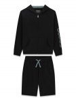 Guess Pluusi ja l&uuml;hikeste p&uuml;kste komplekt L6GG00 KA6R4 Must Regular Fit