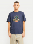 Jack & Jones T-s&auml;rk Eight Skull 12264841 Tumesinine Standard Fit