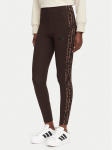 adidas Retuusid Seasonal Essentials Animal Print 3-Stripes KV9302 Pruun Slim Fit