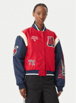 adidas Bomber-jakk KR7030 Punane Loose Fit