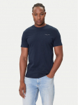Tommy Jeans T-s&auml;rk Linear Chest DM0DM21780 Tumesinine Slim Fit