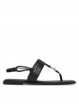 Calvin Klein Sandaalid Round Flat Sndl Thong Lth Hdw HW0HW02926 Must