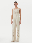 TWINSET Kombinesoon 251TP2163 Beež Straight Fit