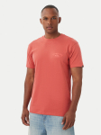 Quiksilver T-s&auml;rk Anchor EQYZT08178 Helepunane Regular Fit
