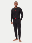 HUGO Pidžaama Galaxy 50549188 Must Regular Fit