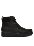Calvin Klein Saapad Hybrid City Lug Mid Boot F Lth HM0HM02260 Must