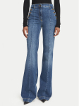Elisabetta Franchi Teksad PJ-12D-66E2-V520 Sinine Palazzo Fit