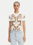 Versace Jeans Couture T-s&auml;rk 78HAH6P8 Valge Slim Fit