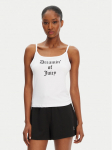Juicy Couture Top Dream Of Vest JCLCT125505 Valge Slim Fit