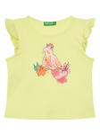 United Colors Of Benetton T-s&auml;rk 3I1XG10JK Kollane Regular Fit 98