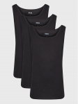 BOSS Tank topide komplekt 50475278 Must Regular Fit
