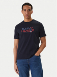 Tommy Hilfiger T-s&auml;rk Brand Love Big Text MW0MW42369 Tumesinine Regular Fit