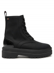Tommy Hilfiger Traperid Flag Ventile Lace Up Boot FW0FW08287 Must
