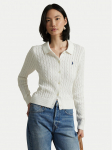 Polo Ralph Lauren Kardigan 211971881001 Valge Slim Fit
