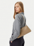 Calvin Klein K&auml;ekott Embossed Logo Shoulder Bag K60K612550 Beež