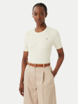 Tommy Hilfiger Kampsun WW0WW38744 Kreemjas Regular Fit