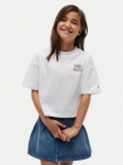 Tommy Hilfiger T-s&auml;rk KG0KG09465 Valge Regular Fit