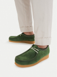 Clarks Poolsaapad Wallabee EVO 26186170 Roheline