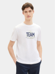 Tom Tailor Denim T-s&auml;rk 1040838 Valge Regular Fit