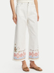 Weekend Max Mara K&uuml;lotid Adunco 2615131012 Valge Regular Fit