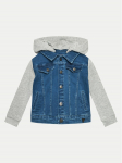 Guess Teksajakk N4GL02 D5BX0 Tumesinine Regular Fit