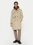 HUGO Vihmamantel Maluks 50535072 Beež Regular Fit