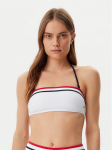 Tommy Hilfiger Bikini &uuml;lemine osa UW0UW05873 Valge XS