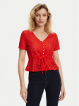 Morgan S&auml;rkpluus 231-DATE Punane Slim Fit M