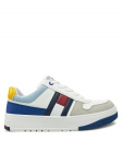 Tommy Hilfiger Tossud Flag Low Cut Lace-Up Sneaker T3X9-33863-1269 S Valge