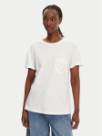 Liu Jo T-s&auml;rk WA5140 JS904 Valge Regular Fit XL