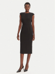 HUGO Kokteilikleit Karami 50542651 Must Regular Fit