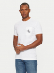 Calvin Klein Jeans T-s&auml;rk J30J320936 Valge Slim Fit XS