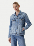 Guess Teksajakk W6RN73 D6833 Sinine Regular Fit