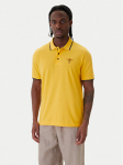 Aeronautica Militare Polo s&auml;rk 261PO1308UP00082 Kollane Regular Fit