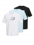 Jack & Jones T-s&auml;rkide komplekt Dust 12302150 V&auml;rviline Regular Fit