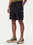 Napapijri Spordi&scaron;ortsid N-Box Logo Cargo NP0A4I59 Must Regular Fit