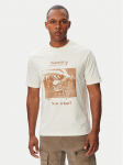 Napapijri T-s&auml;rk Cabin NP0A8B3F Kreemjas Relaxed Fit