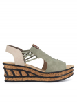 Rieker Sandaalid 68175-52 Roheline