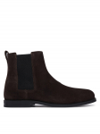 Calvin Klein Poolsaapad Ess Rubber Chelsea Su HM0HM02055 Tumepruun