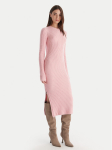 Patrizia Pepe Kootud kleit 2A2996 K294 Roosa Regular Fit