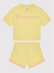 Champion Komplekti kuuluvad t-s&auml;rk ja spordi&scaron;ortsid 404319 Kollane Custom Fit