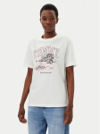 Tommy Jeans T-s&auml;rk Tonal Tropics DW0DW21343 Ekr&uuml;&uuml;v&auml;rv Relaxed Fit L