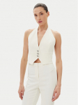 PINKO Vest 104931 A213 Valge Regular Fit