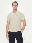 Napapijri Polo s&auml;rk Ealis NP0A4H8B Beež Regular Fit
