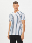 Lindbergh Polo s&auml;rk 30-404259 Valge Slim Fit XXL