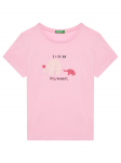 United Colors Of Benetton T-s&auml;rk 3I1XG10JJ Roosa Regular Fit 82