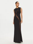 PINKO &Otilde;htune kleit Capezzana 102844 A1JR Must Regular Fit