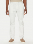 Tommy Hilfiger Chino-p&uuml;ksid Denton MW0MW37873 Valge Slim Fit