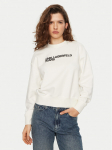Karl Lagerfeld Jeans Pluus A1W20005 Valge Regular Fit