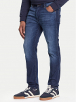 Wrangler Teksad Larston 112372934 Tumesinine Slim Fit